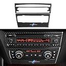 Car CD Panel Cover Sticker Carbon Fiber Decal Trim fits for BMW E90 E92 E93 2005 2006 2007 2008 2009 2010 2011 2012 Interior Accessories (Style C)