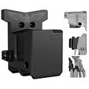 LULACOOL Gun Wall Mount, AR10 Rifle Holder Wall Rack Runner Mount for 308/7.62, AR Wall Mount with Double PMAG Holder, Vertical and Horizontal Wall Mount for Rifle Display, Rifle Gun Rack for Wall