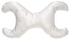 Save My Face La Petite White Satin Pillow by Original Save My Face