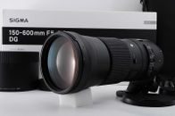 [N MINT] Sigma 150-600mm f/5-6.3 DG OS HSM Contemporary for Canon EF From JAPAN
