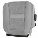 Priprilod Gray Cloth Front Driver Side Bottom Replacement Seat Cover Compatible with Dodge Ram 2500 3500 4500 5500 2006 2007 2008 2009 2010