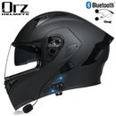 Bluetooth Helmets Full Face Flip Up Modular Motorrad Helm Crash Motorrad Helm
