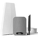 Cell Phone Booster for House on Band 5/2/25/4/66, Cell Phone Signal Booster Boost 5G 4G LTE for All Canadian Carriers-Telus,Bell, Rogers, Fido Up to 1,500 Sq.ft,ISED Approved