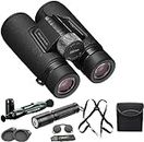 Nikon 12x42 Monarch M5 Binoculars with Lens Pen, Harness, & Flashlight Kit