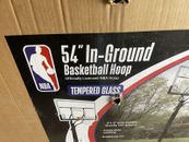 NBA COMPETITION RUGGED TEMPERED GLASS  BASKETBALL BACKBOARD Pickup Only In PA