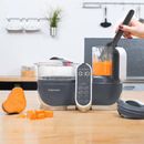 Babymoov Duo Meal Food Maker Processor w/ Steam Cooker & Multi-Speed Blender Plastic in Gray | 14 H x 10 W x 8 D in | Wayfair A001125