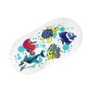 Non-Slip Bath Shower Mat Kids Child Baby Safety Duck Fish Long Strong Suction UK