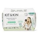 Kit & Kin Premium Eco Baby Nappies Size 1 | Plant-Based & Hypoallergenic | Superior up to 12 Hour Leak Protection | Newborn 2-5 kgs / 4-11 lbs | Monthly Pack of 152 Nappies
