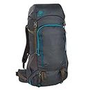 Kelty Asher Day Hiking Pack, 18-85 Liter Capacity, Hiking, Backpacking, Travel Pack, Internal Frame 2023 Model (55L Beluga)