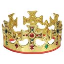 Majestic Kings Royal Noble Crown Costume Accessory Plastic Adjustable