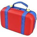 Ravol Carrying Case for Nintendo Switch, Portable Storage Bag for Nintendo Switch Organization - Blue / Red