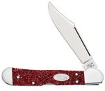 Case xx Knives Red Ruby Stardust Mini Copperlock 67003 Stainless Pocket Knife