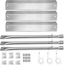 Char Griller Gas Grill Replacement Parts Kit Heat Plates Burners For Chargriller