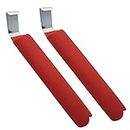 ZUIWAN 2Pcs Red 7 Inch Vinyl Siding Removal Tool - Hardened, Quenched, Frosted Non-Slip Grip Handle with Good Hand Feel,Mainly Used for House Vinyl Siding Installation and Removal