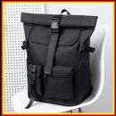 Waterproof Travel Backpack Large Capacity Men Business Laptop Backpack Roll Up