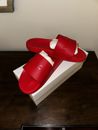 Givenchy Red Logo Rubber Slide Sandals Men’s Size 43
