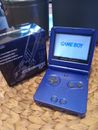 Nintendo Game Boy Advance SP Console Portable - Bleu + Pokemon Saphir