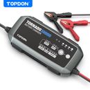 TOPDON 10 15 30 Amp Automotive Battery Charger 6V/12V/24V Car Voltage Stabilizer