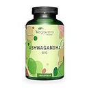 Ashwagandha BIO | Extra Fort : 2010 mg par Portion | 180 Gélules Vegan | Qualité Premium : Sans Additifs & Standardisé en Withanolides | Vegavero®