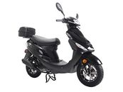 X-PRO Maui 50cc Moped Scooter with 10" Aluminum Wheels Rear Trunk, Free Shipping