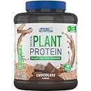 Applied Nutrition Plant Protein Powder – Critical Plant Vegan Protein Shake with SOYA, Pea, Brown Rice Proteins & Essential Amino Acids - Dairy-Free Gym Supplement (1.8kg - 60 Servings) (Chocolate)