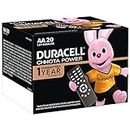 Duracell Alkaline AA Batteries, Pack of 20