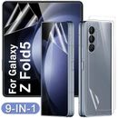 Folie Hydrogel Schutz Vorne+Rückseite+ Intern für Samsung Galaxy Z Fold 5/4/3