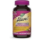 Nature’s Way Alive! Women’s 50+ Complete Multivitamin, Orchard Fruits & Garden Veggies Powder Blend, 130 Tablets