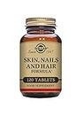 Solgar - Pelo, Piel y Uñas - Cuida la salud de tu cabello y piel - Ayuda a fortalecer tus uñas - 120 Comprimidos