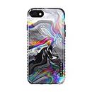 iPhone SE 2022 & iPhone SE 2020 & iPhone 8 & iPhone 7 Case Marble, Akna Charming Series Flexible Silicon Cover (893-C.A)