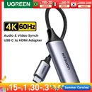 UGREEN USB C to HDMI Adapter 4K/60Hz for TV Box HDMI Cable for MacBook Pro Macbook Air Pixelbook XPS