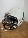 Riddell Youth Football Helmet White w/ Gray Facemask chinstrap Sz Sm/med