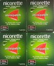 Nicorette Patches Invisi Patch Nicotin Parche 15/25mg 4 pack 1 mes GRAN AHORRO