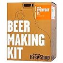 Brooklyn Brew Shop Everyday IPA Beer Making Kit: All-Grain Starter Set With Reusable Glass Fermenter, Brew Equipment, Ingredients (Malted Barley, Hops, Yeast) Perfect For Brewing Craft Beer At Home