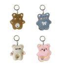 Cute Bear Keyring Simple Cell Phone Anti-lost Lanyard Accessories for Women Girl