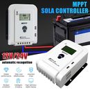 20A/40A/60A MPPT Solar Charge Controller Panel Battery Regulator Dual USB 12/24V