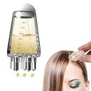 Quincy Scalp Applicator Comb, Portable Liquid Guide Comb, Hair Essential Oil Rollerball Massage Comb, Hair Oil Applicator Bottle (PACK OF 1)