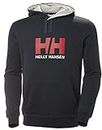 Helly Hansen Homme Sweat À Capuche HH Logo, L, Marine