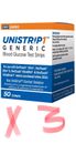 UniStrip 150 Test Strips Use w/ Onetouch Ultra Meters-Freaky Fast Shipping 👍