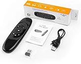1Goal 2.4GHz Air Mouse Mouse, C120 Air Mouse, Rechargeable Wireless Air Fly Mouse with Keyboard for Android TV Box/Computer/HDTV etc.