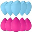 Makeup Sponge, Beauty Blenders 10 PCS, Washable Non Latex Foundation Sponge, Use Dry and Wet Both, for Liquid, Cream and Powder, Gift for Women (10)