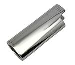 Arfasatti Sterling Silver Mini Bic Lighter Case Polished Hand Made in Italy