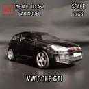 1:36 vw Golf gti Replik Metall Auto Modell Maßstab Druckguss Fahrzeug Sammlung Home Interior Dekor