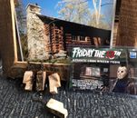 Friday The 13th Main Cabin Ventana Reliquia Jason Vorhees Película de Terror Prop