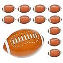 Novelty Place Giant Inflatable Football Set for Kids & Adults, 16 Inches (Pack of 12)