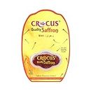 CROCUS QUALITY SAFFRON 100% Pure Natural Original Kashmiri Saffron/ Kesar/Keshar/ Kumkuma Puvvu (ISO Certified Grade A++) for Pregnant Women, Immunity Booster, Beauty, Biryani, Cosmetic, Cooking, Improved Health, Food, Pooja, Tilak, Milk, Skin, Ayurvedic, Unani Medicine and Sweets, (Pack of 1 x1 gram = 1 grams)
