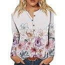 HUHjepole Women Fashion Sweatshirts Classic Pullover Cute Casual Sweatshirt Comfy Sweatshirts Plus Size Hoodies Tops（4-Pink，3X-Large）