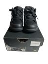 🔥 Nike Air Jordan 1 TD Mid Triple Negro Zapatos para niños pequeños Talla 8C con caja 🔥
