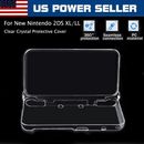 For New Nintendo 2DS XL/LL Clear Crystal Hard Shell Protective Skin Case Cover