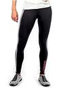 Sundried Womens Running and Gym Leggings For Sports Fitness Workout Wear Athletic Ladies Pants (X-Small, Black)